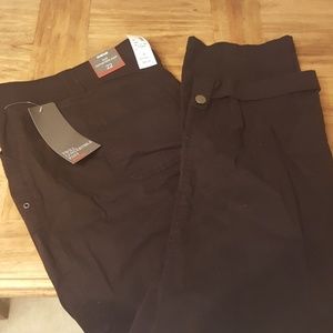Black Avenue twill convertible pant size 22 nwt